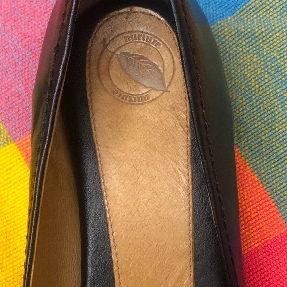 Nurture Justine Brown Leather flat. Women’s 11M - Picture 6 of 8